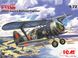 Сборная модель ICM 1/72 И-15 бис, советский истребитель-биплан 2 Мировой войны 72012 ICM72012 фото 2