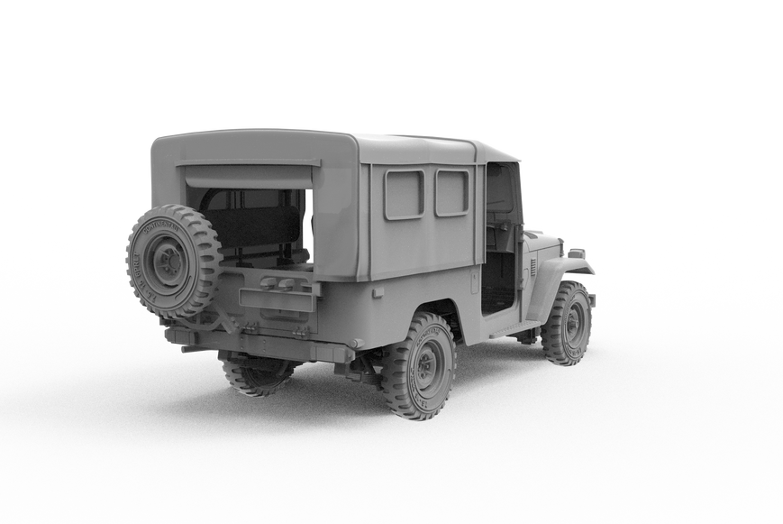 Збірна модель 1/35 японський джип з м`яким дахом (Toyota Land Cruiser FJ43 SUV IDF & LAF) AK-Interactive AK35004 AK35004 фото
