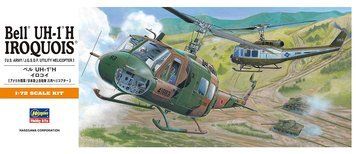 Американский вертолет 1/72 UH-1H Iroquois Hasegawa 00141 , сборная модель вертолета Хасегава HS00141 фото