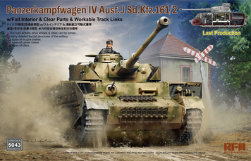 Немецкий средний танк 1/35 Pz.Kpfw. IV Ausf.J Last Rye Field Model RM-5043 , сборная модель танк Панцер РФМ RM-5043 фото