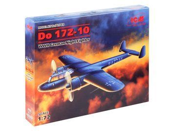 Сборная модель ICM 1/72 Do 17Z-10, Немецкий ночной истребитель 2 Мировой войны 72303 ICM72303 фото
