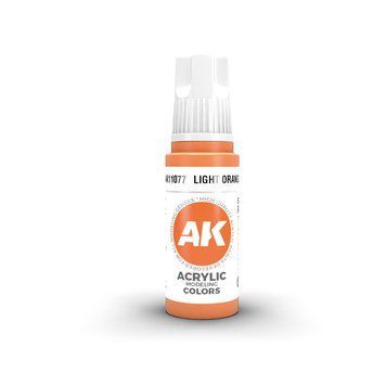 Акриловая краска Светло-оранжевый (Light Orange) AK-interactive AK11077 AK11077 фото