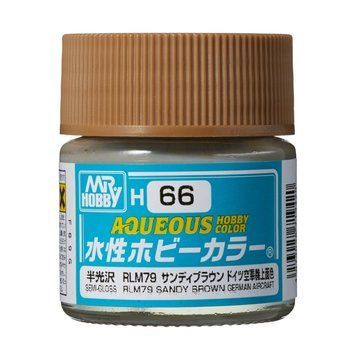 Акриловая краска Aqueous Hobby Colors Глиняный (RLM79 Sandy Brown) Mr.Hobby H066 H066 фото