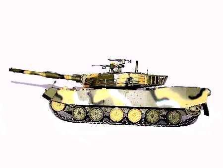 Корейський основний бойовий танк 1/35 K1 (Type 88) Trumpeter 00343 , збірна модель обт Трумпетер TR00343 фото