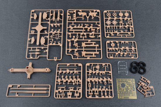 Радянська зенітна гармата 1/35 85-мм 52-К мод. 1939 Late Trumpeter 02342 , збірна модель гармата 52К Трумпетер TR02342 фото