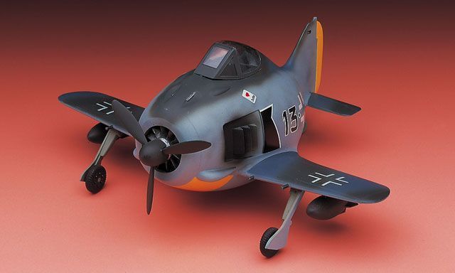 Сборная модель 1/EGG немецкий истребитель Egg Plane Focke-Wulf Fw190A Hasegawa 60121 HS60121 фото