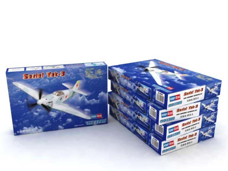 Сборная модель 1/72 Советский истребитель Yak-3 HobbyBoss 80255 HB80255 фото