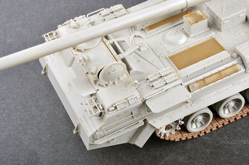 Радянська самохідна гармата 1/35 2С7М Піон Trumpeter 05592 , збірна модель сау Трумпетер TR05592 фото