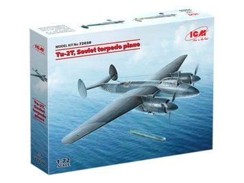 Збірна модель ICM 1/72 Ту-2Т, радянський літак-торпедоносець (72030) ICM72030 фото