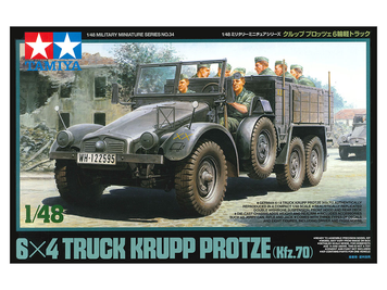 Німецька вантажівка 1/48 Krupp Protze (Kfz. 70) Tamiya 32534 , збірна модель вантажівка Крупп Протце Тамія TAM32534 фото