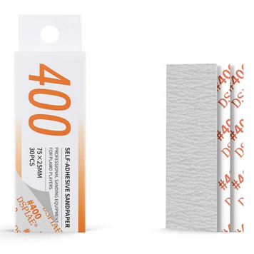 Клейкая шлифовальная бумага для станков #400 (Adhesive Sandpaper for Sanding Blocks) Dspiae XSP-400 XSP-400 фото
