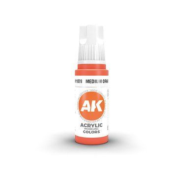 Акрилова фарба Середній помаранчевий (Medium Orange) AK-interactive AK11078 AK11078 фото
