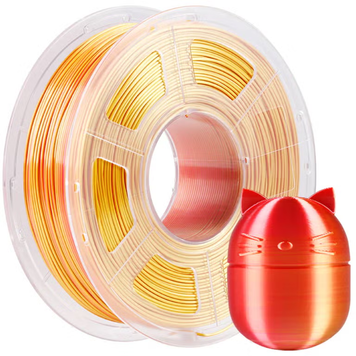 Філамент / Пластик ANYCUBIC PLA Silk Dual/Tri-Color &Oslash;1.75 мм - Червоно-золотий (Red Gold) 1 кг AHSC12-10 фото