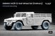 Набор колес 1/35 MT/R 12-bolt для HMMWV Scale X WM-35002 , набор деталировки Скейл Х WM-35002 фото 1