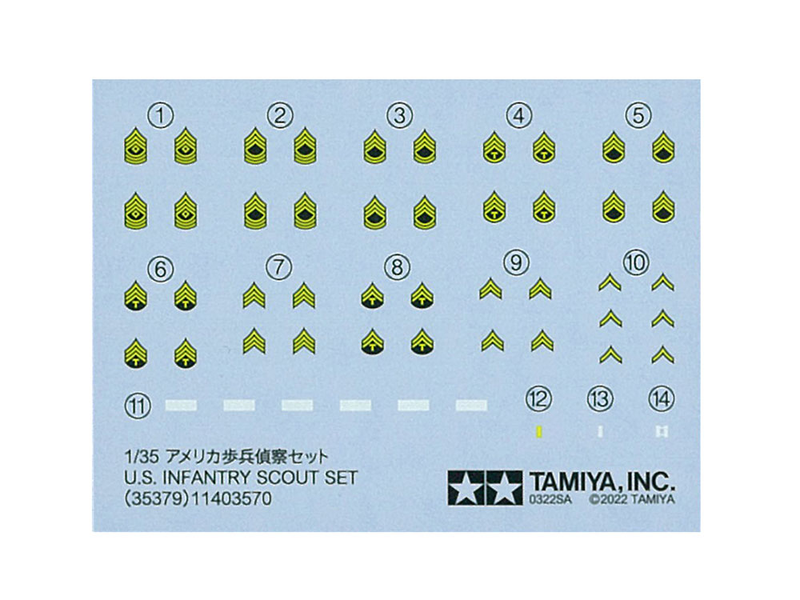 Американські розвідники 1/35 Tamiya 35379 , збірна модель піхота армії США Тамія TAM35379 фото