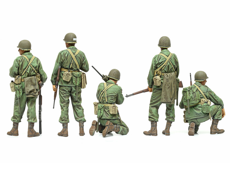Американські розвідники 1/35 Tamiya 35379 , збірна модель піхота армії США Тамія TAM35379 фото