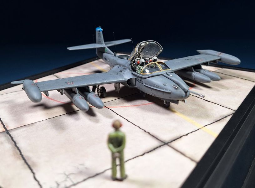 Збірна модель 1/72 винищувач A-37 A/B DRAGONFLY Hasegawa 00142 HS00142 фото