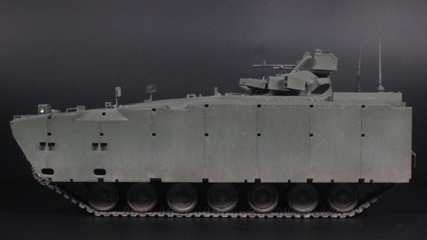 Збірна модель 1/35 Бронетранспортер БТР Об'єкт 693 Курганець 25 Zimi 35024 PH35024 фото