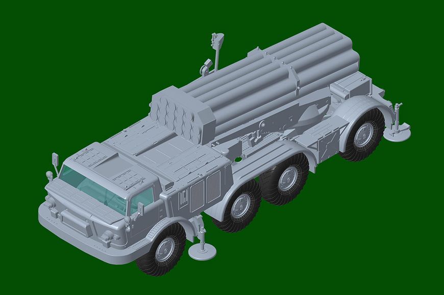 Сборная модель 1/72 советская РСЗО БМ-27 Ураган (9P140 TEL of 9K57 Uragan Multiple Launch Rocket System) Trumpeter 07180 TR07180 фото