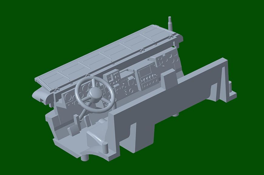 Сборная модель 1/72 советская РСЗО БМ-27 Ураган (9P140 TEL of 9K57 Uragan Multiple Launch Rocket System) Trumpeter 07180 TR07180 фото