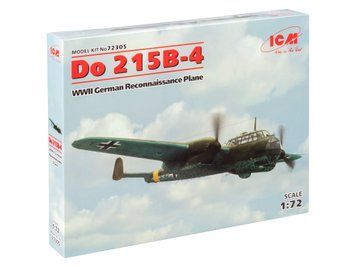Сборная модель ICM 1/72 Do 215B-4, Немецкий самолет-разведчик 2 Мировой Войны 72305 ICM72305 фото