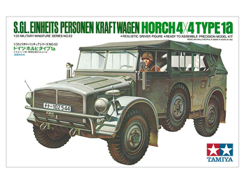 Німецька вантажівка 1/35 Horch 4X4 Type 1a Tamiya 35052 , збірна модель вантажівка Хорх Тамія TAM35052 фото