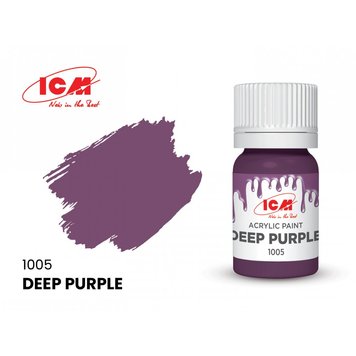 Акрилова фарба ICM Deep Purple (Фіолетовий) 1005 ICM1005 фото