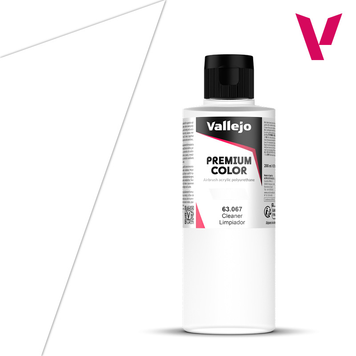 Очиститель для аэрографа &laquo;Premium Color Cleaner&raquo; 200 мл Vallejo Premium Color 63067 VAL 63067 фото