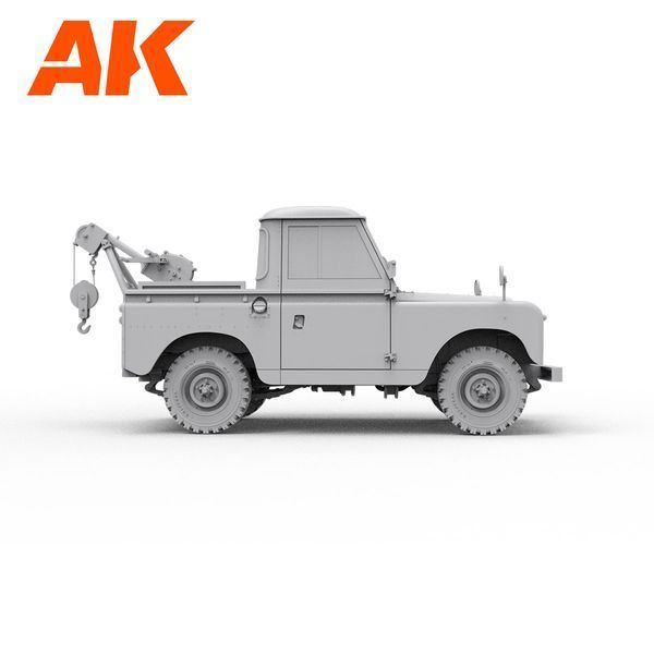 Британський позашляховик 1/35 Land Rover 88 Series IIA Crane-Tow Truck AK-Interactive AK35014 AK35014 фото