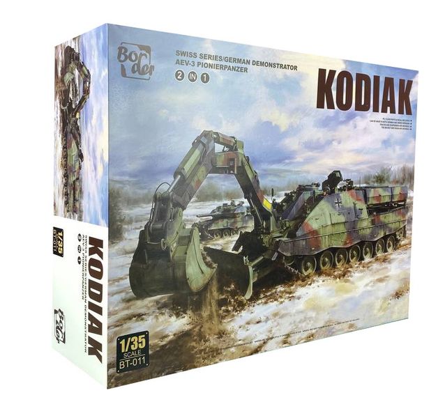 Збірна модель 1/35 Інженерна машина Kodiak Border Model BT-011 BT-011 фото