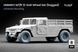 Набор деформированных колес 1/35 MT/R 12-bolt для HMMWV Scale X WM-35002W , набор деталировки Скейл Х WM-35002W фото 1