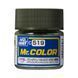 Акриловая краска Mr.Color Бронзово-зелёная (Bronzegr&uuml;n) Mr.Hobby C519 C519 фото 1