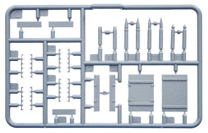Радянська гармата з екіпажем та візком 1/35 УСВ-БР мод. 1941 MiniArt 35129 , збірна модель Мініарт MA35129 фото