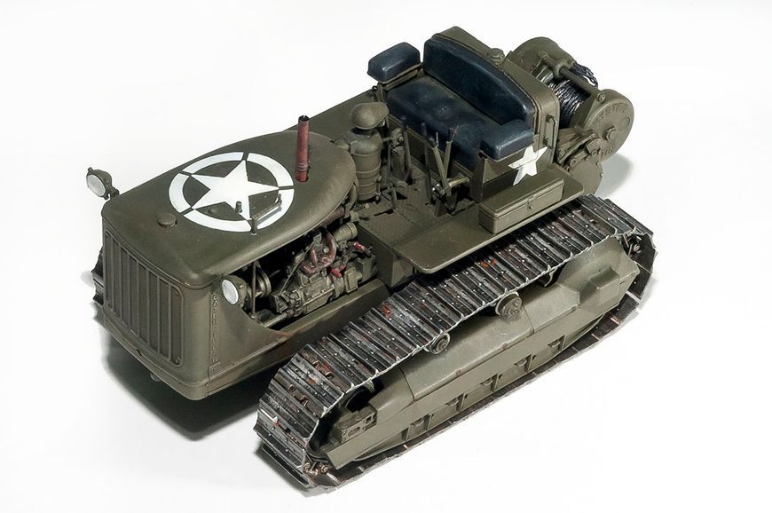 Американський трактор 1/35 із буксирною лебідкою (U.S.Tractor w/Towing Winch & Crewmen) MiniArt 35225 MA35225 фото