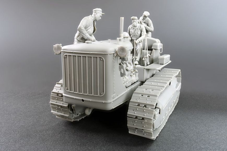 Американський трактор 1/35 із буксирною лебідкою (U.S.Tractor w/Towing Winch & Crewmen) MiniArt 35225 MA35225 фото