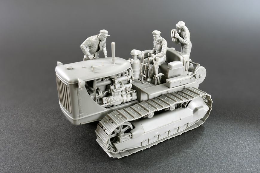 Американський трактор 1/35 із буксирною лебідкою (U.S.Tractor w/Towing Winch & Crewmen) MiniArt 35225 MA35225 фото