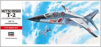 Збірна модель 1/72 японський літак Mitsubishi T-2 Hasegawa 01334 HS01334 фото