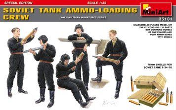 Советский танковый экипаж 1/35 Special Edition MiniArt 35131 , сборная модель танкисты Миниарт MA35131 фото