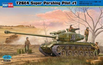 Збірна модель 1/35 американський важкий танк T26E4 Super Pershing HobbyBoss HB82426 HB82426 фото
