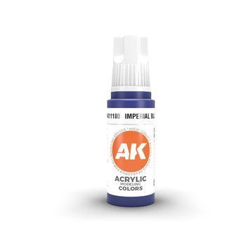Акриловая краска Императорский синий (Imperial Blue) AK-interactive AK11180 AK11180 фото