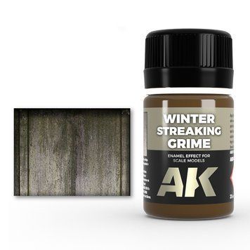 Рідина для імітації грязьових патьоків, зимовий камуфляж AK-interactive AK014 AK014 фото