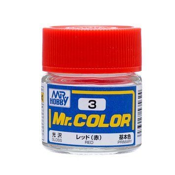 Акрилова фарба Mr.Color Червоний (Red) Mr.Hobby C003 C003 фото