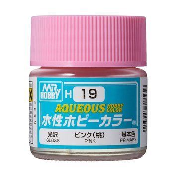 Акрилова фарба Aqueous Hobby Colors Рожевий (Pink) Mr.Hobby H019 H019 фото