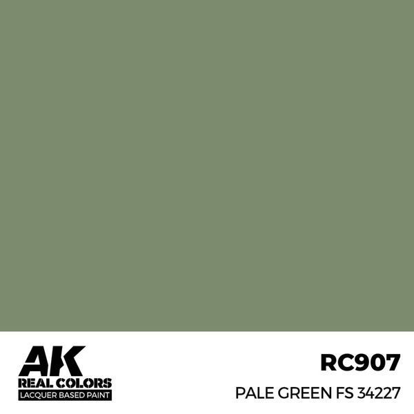 Акрилова фарба Блідо-Зелений FS 34227 (Pale Green) AK-Interactive RC907 RC907 фото