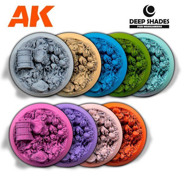 Фарба для створення ефекту тіней Deep Shades Синій (Blue Moon) AK-Interactive AK13008 AK13008 фото