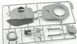 Сборная модель 1/35 американский танк M60A3 с бульдозерным отвалом М9 Takom 2137 TK2137 фото 5