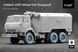 Набор деформированных колес 1/35 для КамАЗ-4310 (Trumpeter) Scale X WM-35009W , набор деталировки Скейл Х WM-35009W фото 1