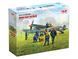 Сборная модель ICM 1/48 Аэродром RAF IIСВ Spitfire Mk.IX, Spitfire Mk.VII, Пилоты и техники RAF 7 фигур DS4802 ICMDS4802 фото 1