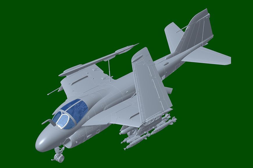 Американский палубный штурмовик 1/72 Grumman A-6A Intruder Trumpeter 01640 , сборная модель штурмовик Интрудер TR01640 фото