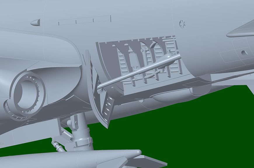 Американский палубный штурмовик 1/72 Grumman A-6A Intruder Trumpeter 01640 , сборная модель штурмовик Интрудер TR01640 фото